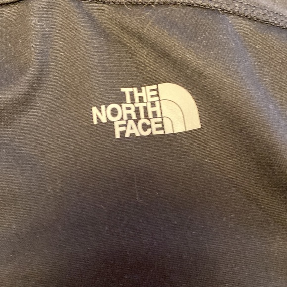 North Face mens 1/2 black half zip XL - Picture 2 of 3